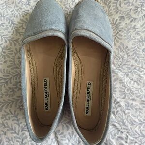 Karl Lagerfeld Women's Blue Espadrilles